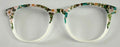 PAIR Reese Topper; flowers on branches to white fade