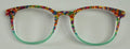 PAIR Reese Topper; sprinkles to light green fade