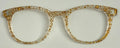 PAIR Reese Topper; gold shimmer