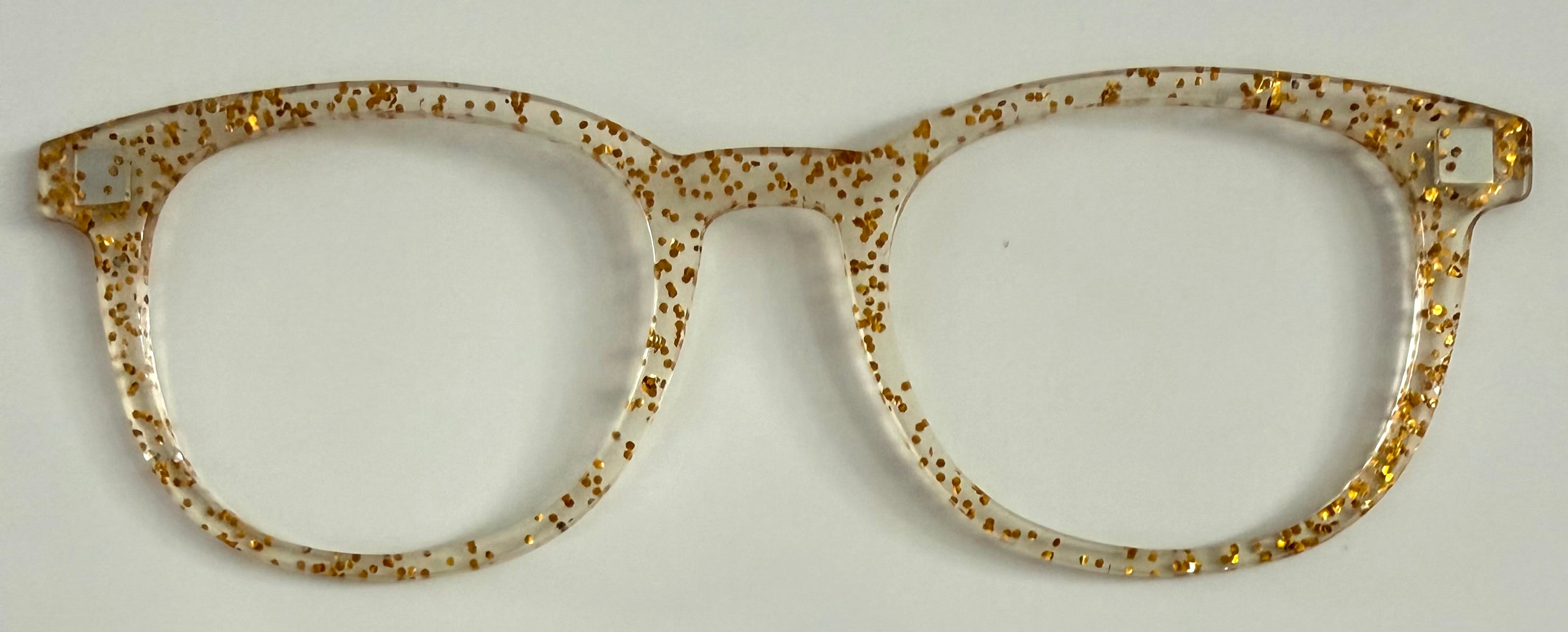 PAIR Reese Topper; gold shimmer