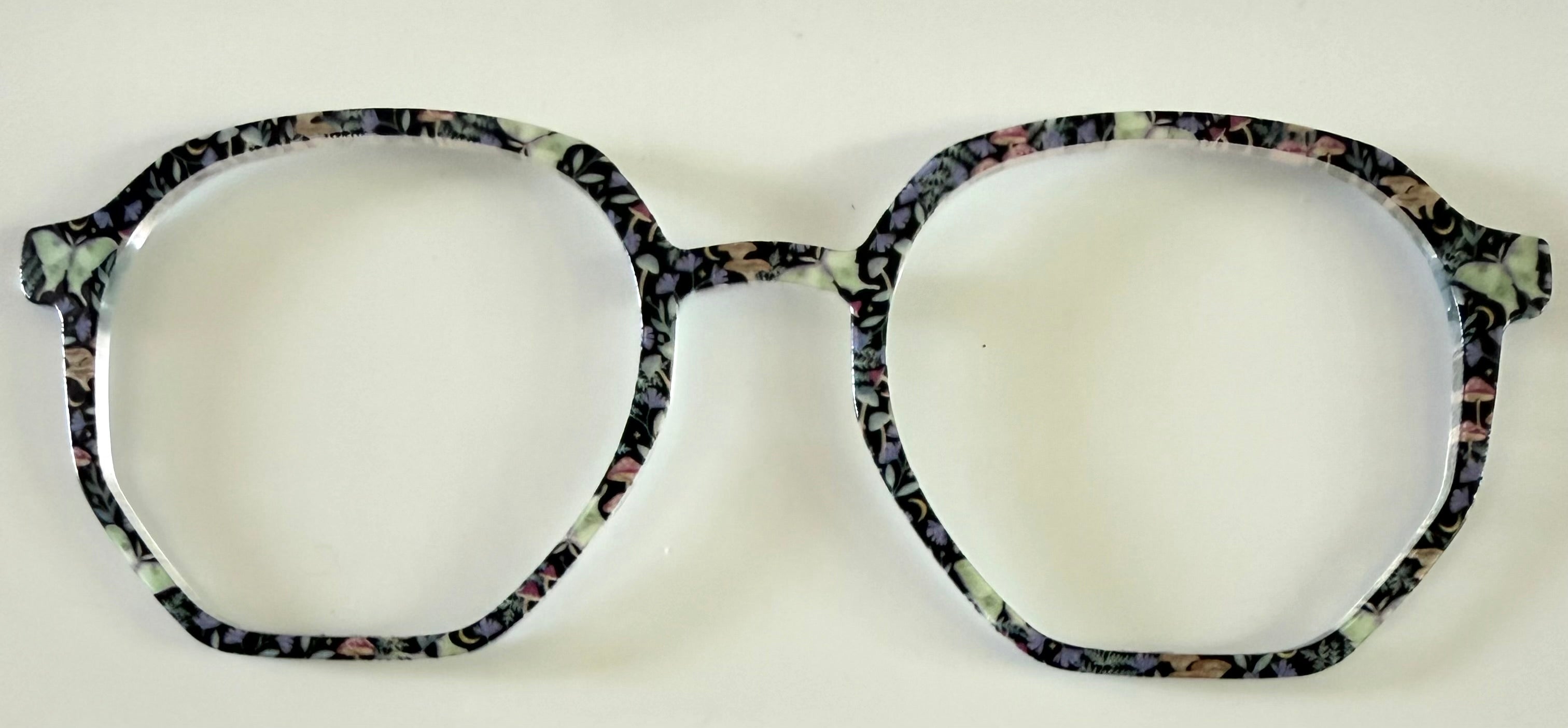PAIR; Rowan Topper; night butterflies with mushrooms