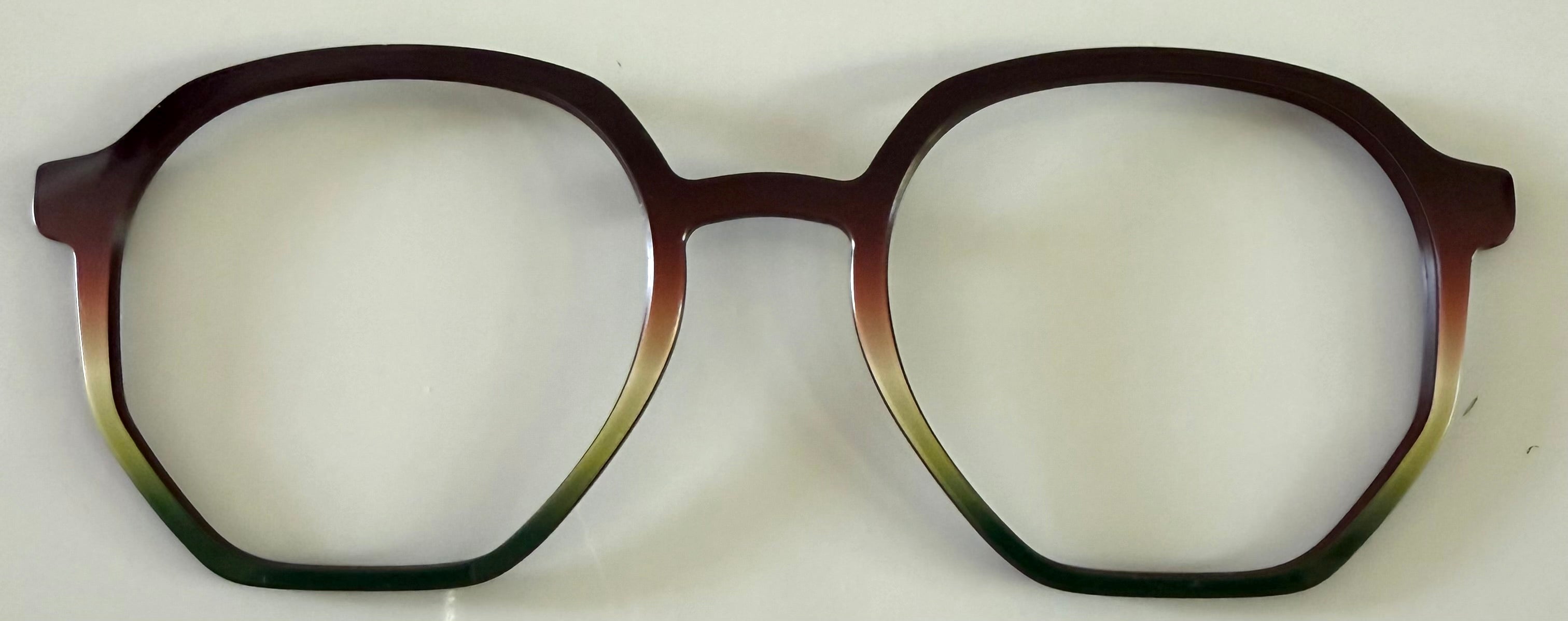 PAIR; Rowan Topper; plum to green gradient
