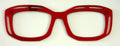Kirby Topper; hybrid; red mirror with cut outs