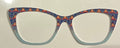 Wanda, Tasha's Top Frames, damask collection #1 with horizontal fade to light blue
