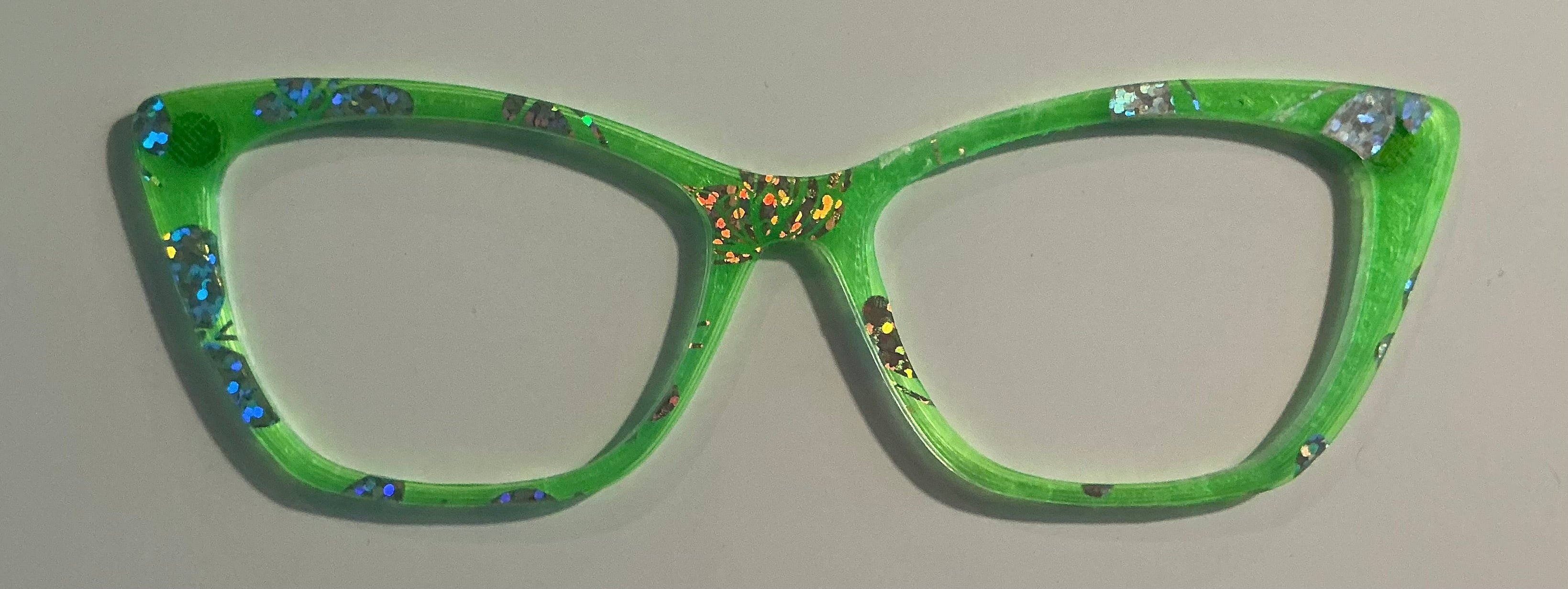 Wanda Topper; Crafty Chameleon, Jellies, green