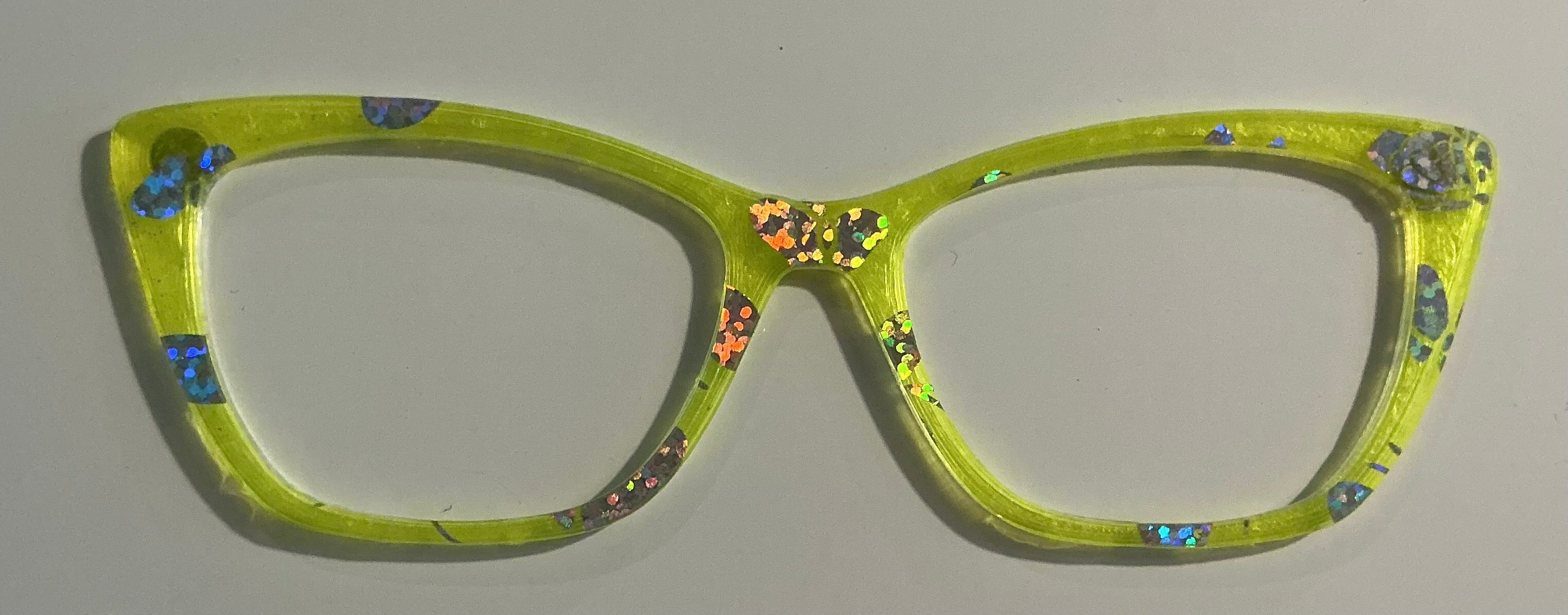 Wanda Topper; Crafty Chameleon, Jellies, yellow