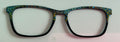 Casper Topper, multicolored animal print on black split