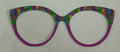Zuri Topper, peeps on purple split