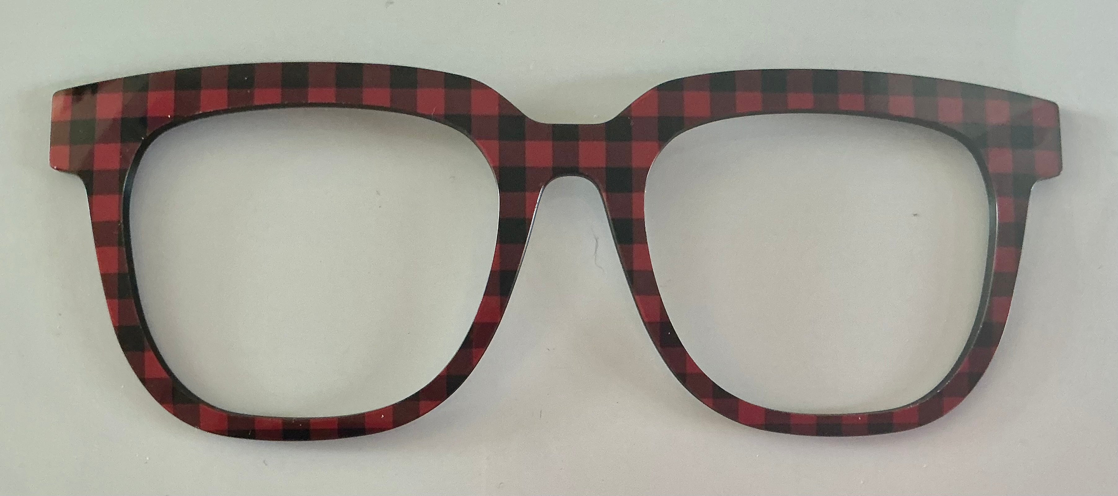 PAIR Payton Topper, red and black buffalo plaid