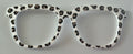 PAIR Payton Topper, animal print on white