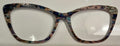 Wanda, blue beige abalone pattern