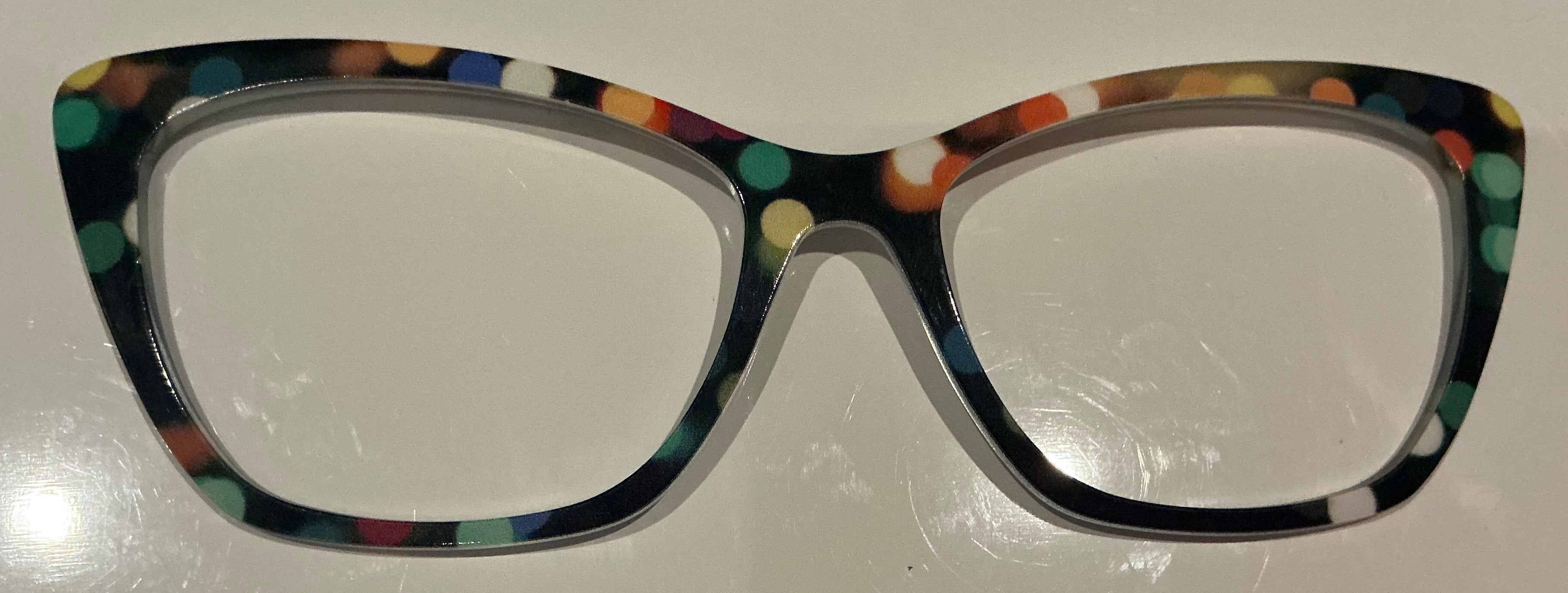 PAIR Wanda Topper; polka dots on black