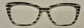 PAIR Wanda Topper, black and white stripes with paint splatter