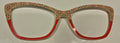 PAIR Wanda Topper, mosaic tile/orange split