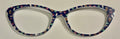 PAIR Ella Topper; coffee pattern on navy