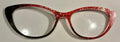 Ella Topper; red and black splatter