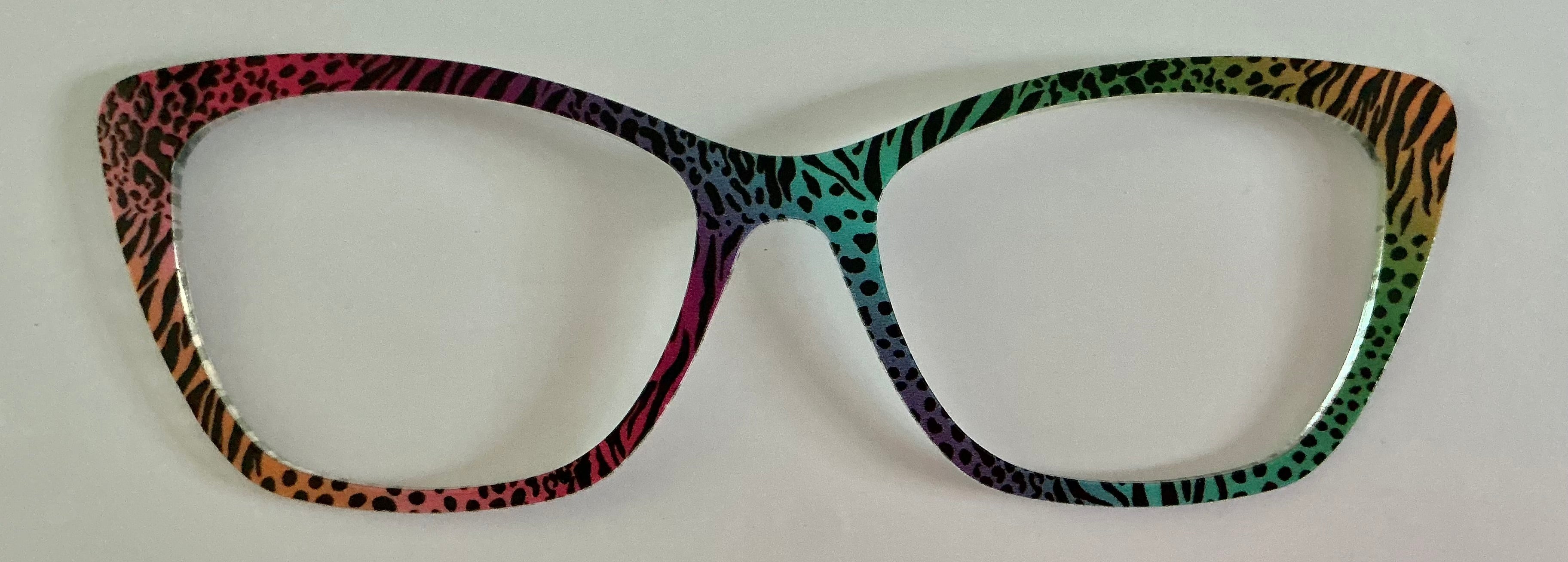 PAIR Wanda Topper, Rainbow Animal Print