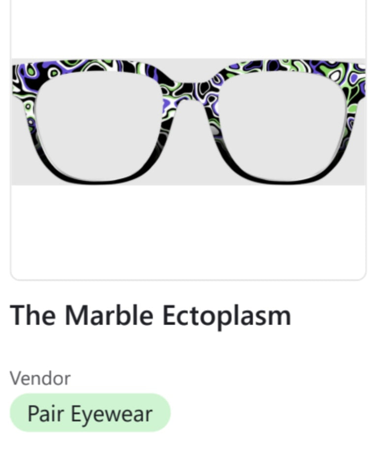 PAIR Murphy Topper;  The Marble Ectoplasm