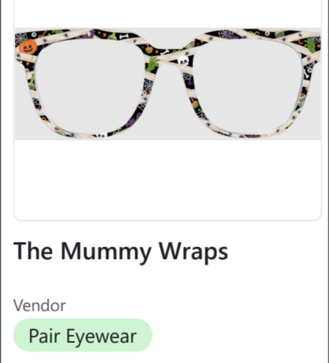 PAIR Murphy Topper;  The Mummy Wraps