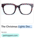 Pairtoppers Murphy Topper; The Christmas Lights