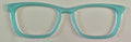 Casper Topper; white dots on aqua
