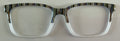 Casper Topper; multicolored pattern/white split