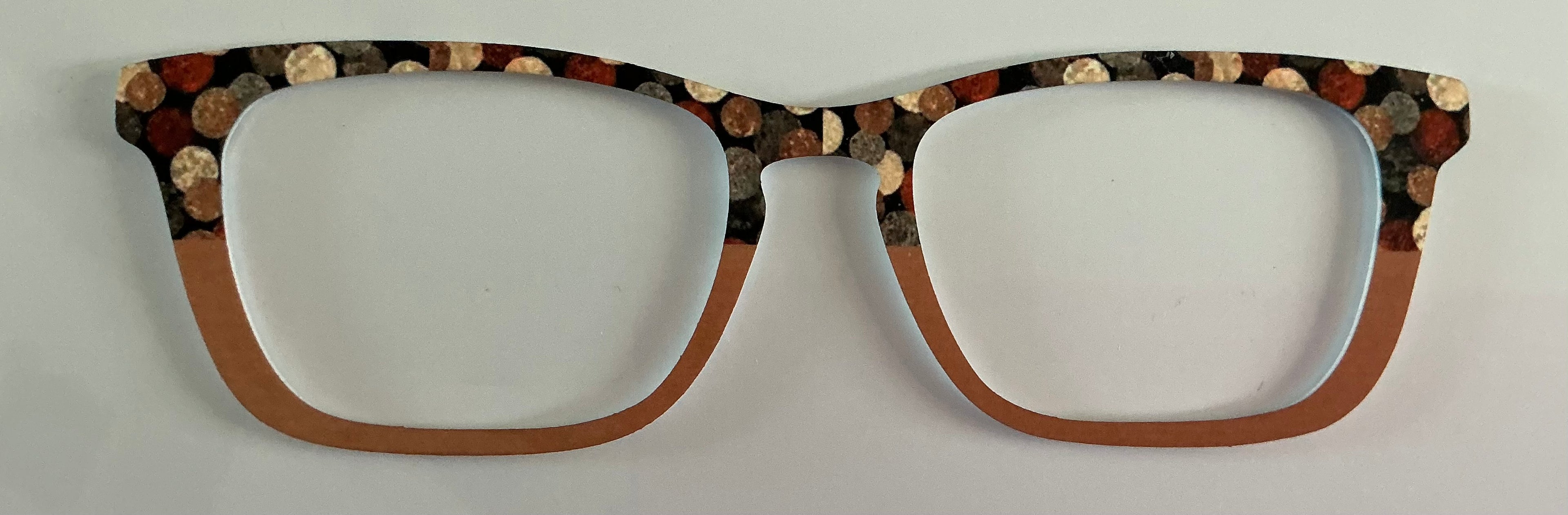 Casper Topper; circles/light brown split