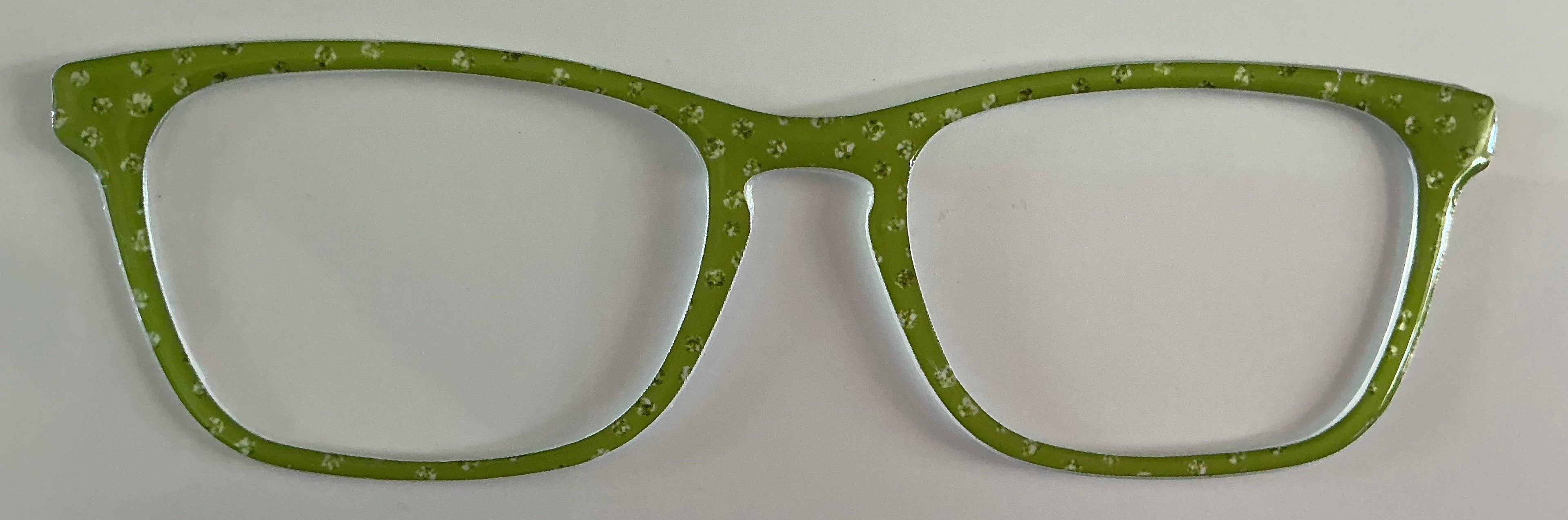Casper Topper; diamonds on olive green