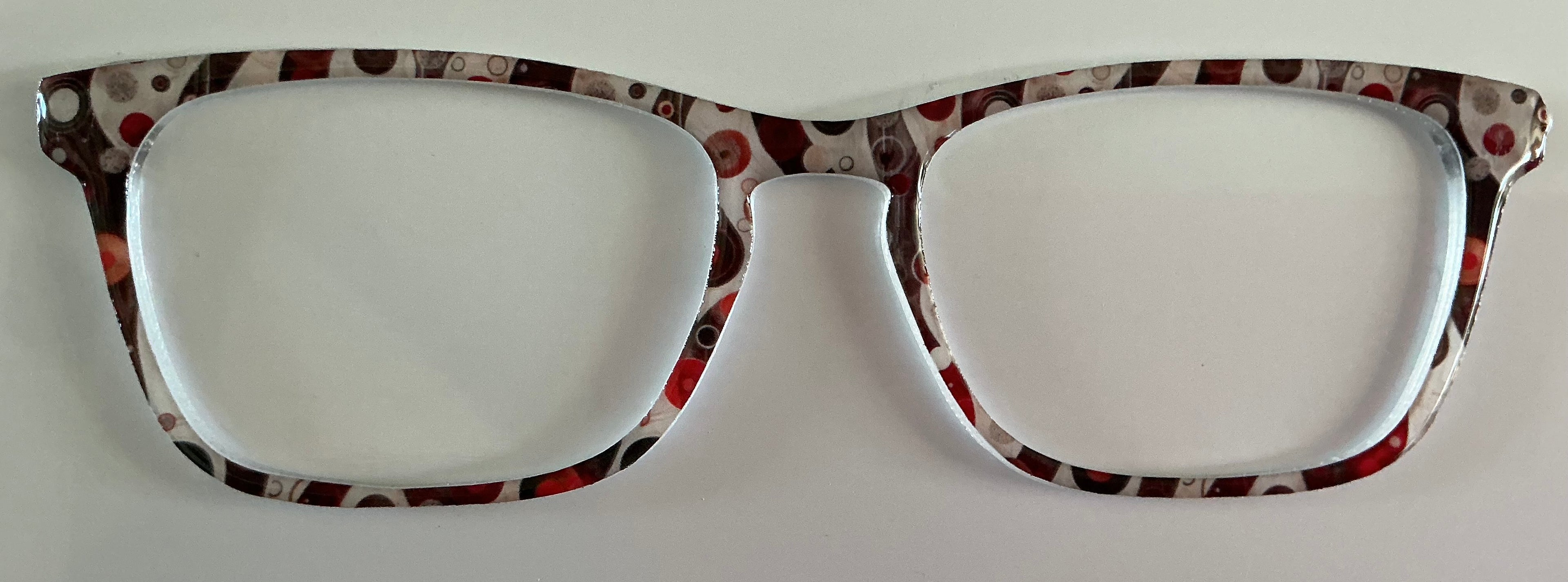 Casper Topper; red/black/white modern art design