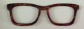 Casper Topper; Laser Nonna; gold and red and black lines with resin
