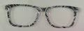 Casper Topper;black/silver/gray/white swirls