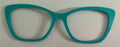 PAIR Wanda Topper; Solid Teal