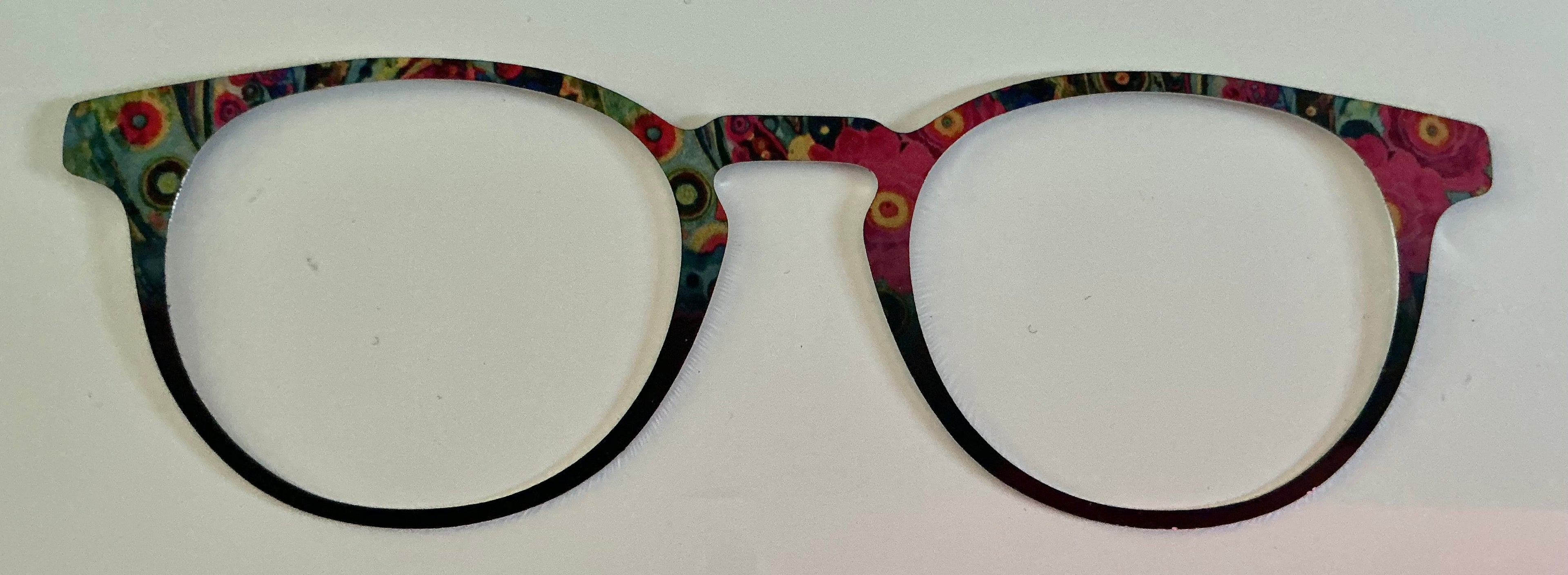 Soto, metal, vibrant flowers to black split