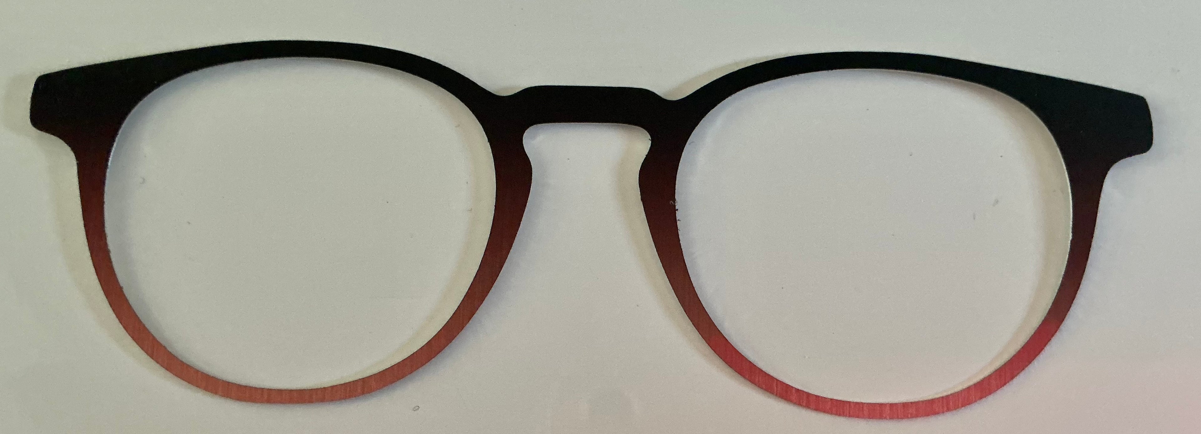 Soto, metal, black to rose gold gradient