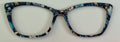Wanda Topper; blue floral design