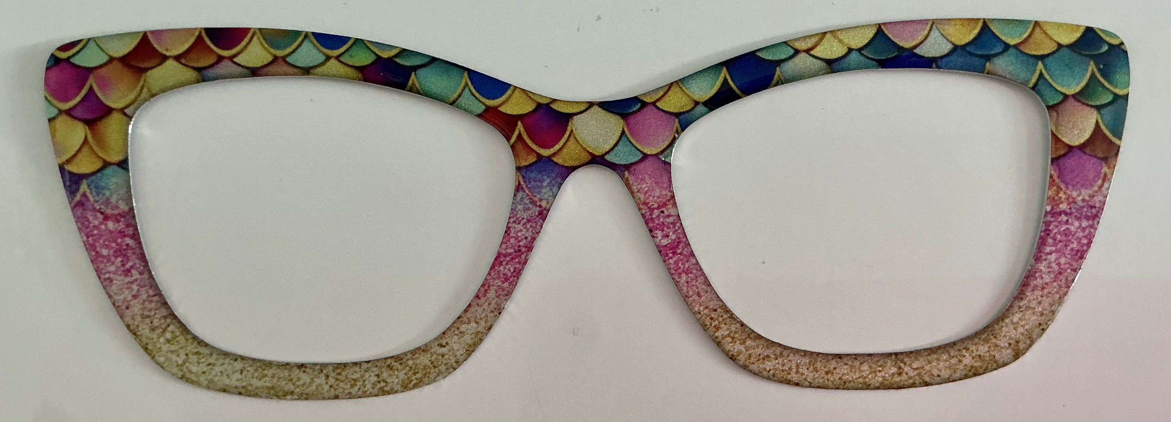 Wanda Topper; Tasha's Top Frames, RESINED; Mermaid Scales #12