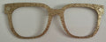 PAIR Murphy Topper;  gold sparkle