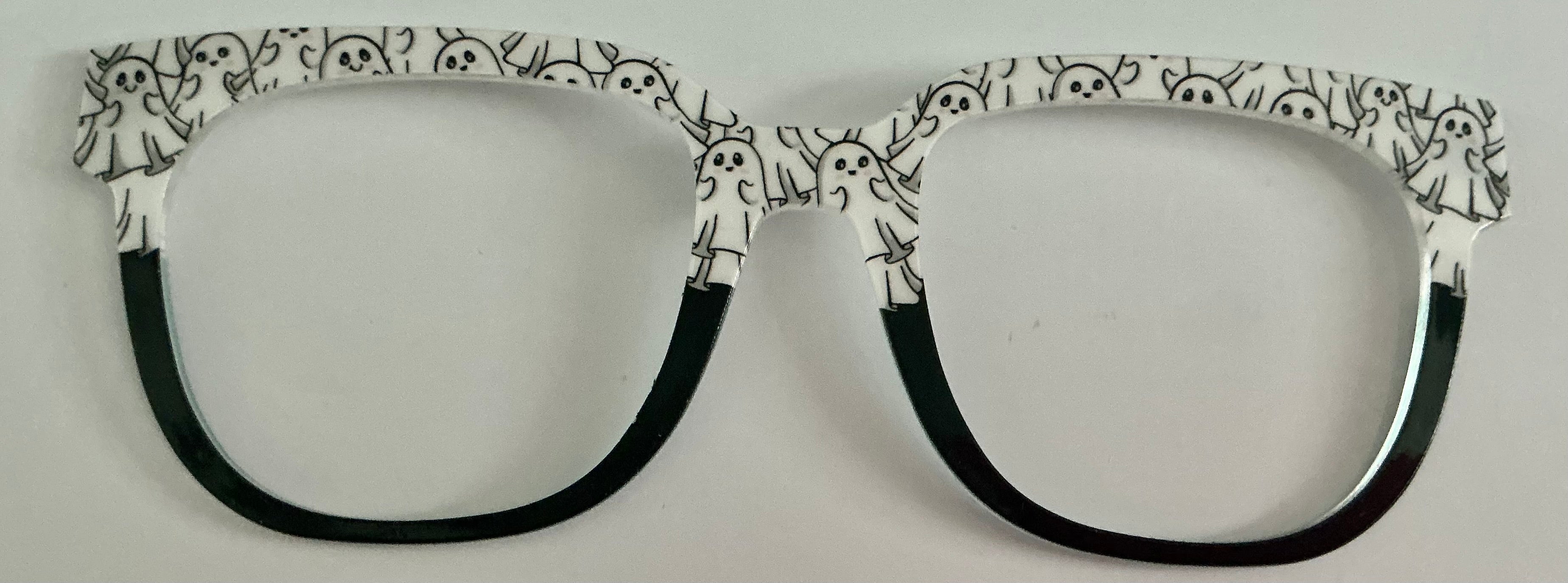 PAIR Murphy Topper; ghosts/black split