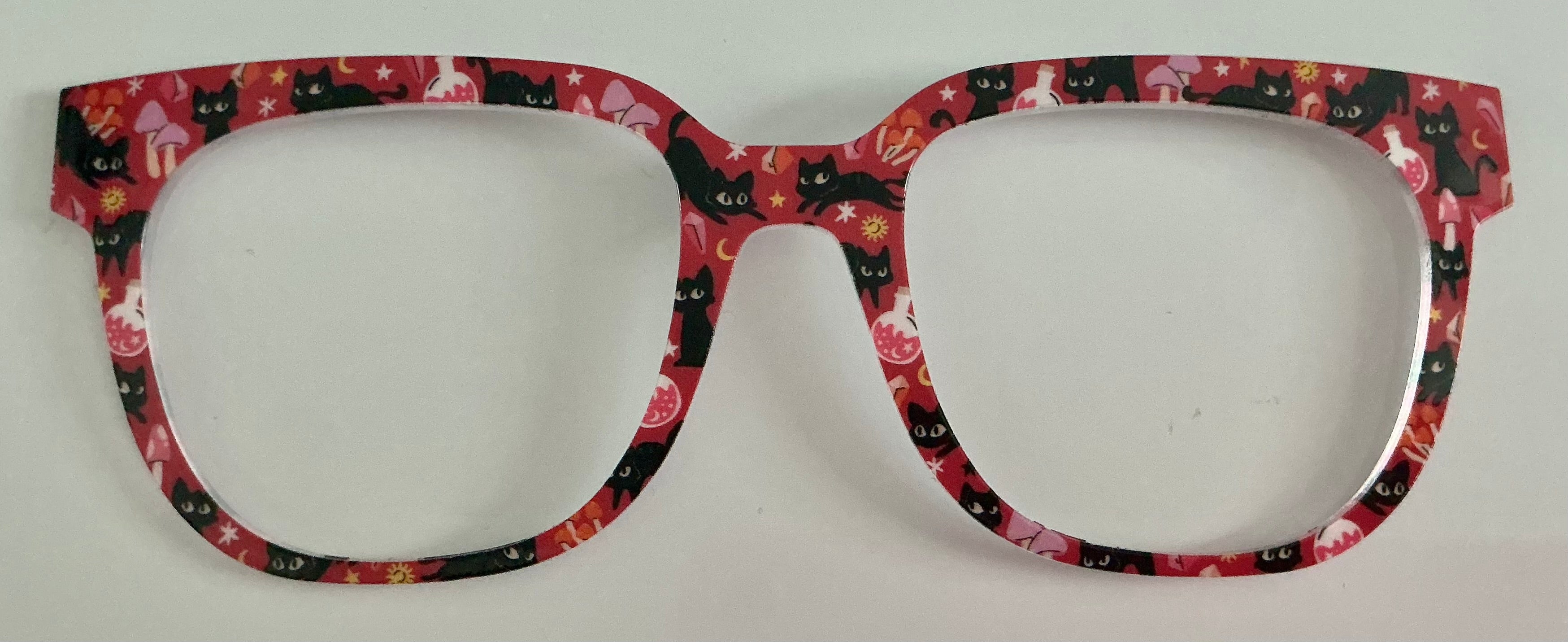 PAIR Murphy Topper; cats on dark pink