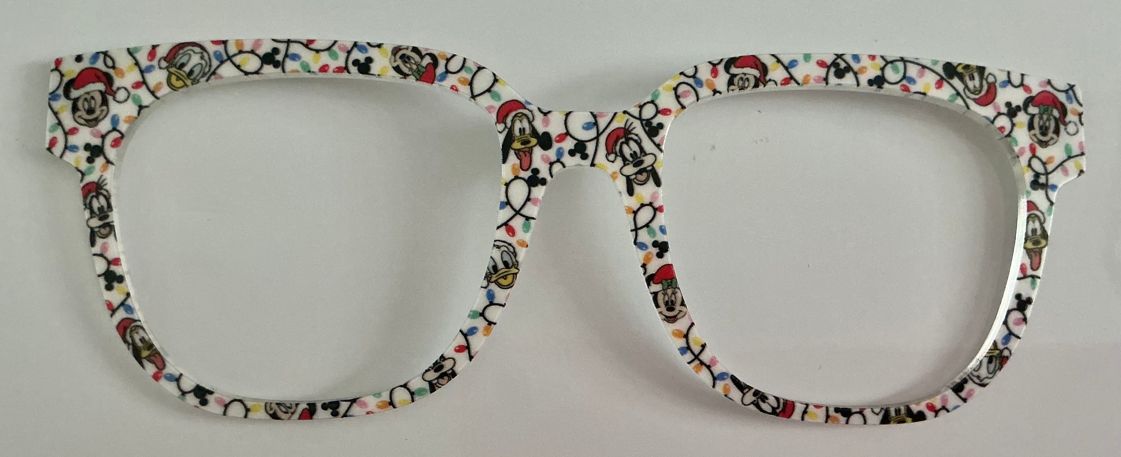 PAIR Murphy Topper; Disney Characters with Christmas Lights