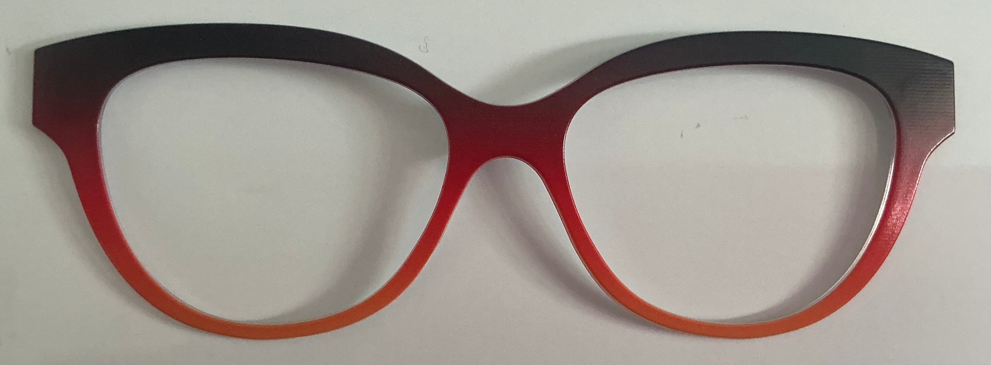 Quinn Topper; Pairtoppers; black,red,orange gradient