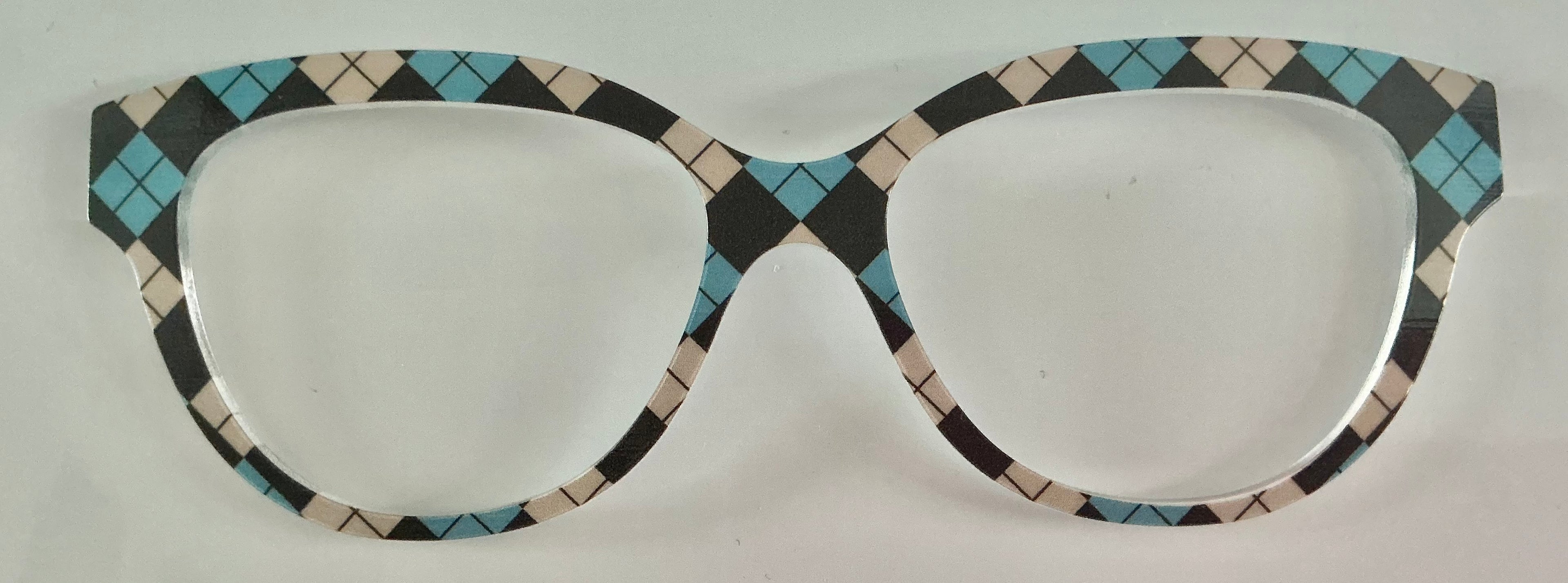 PAIR Quinn Topper;blue,cream,black gingham