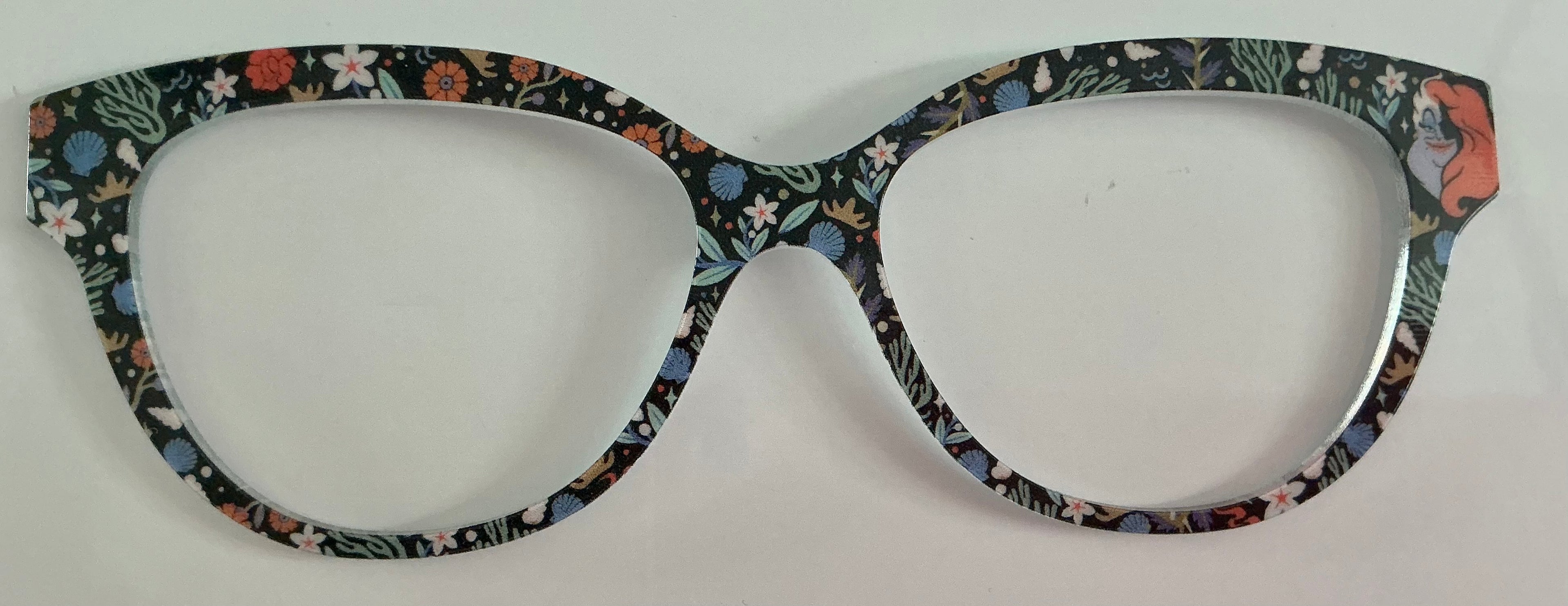 PAIR Premium Quinn Topper; Little Mermaid; Ariel's Floral Reef