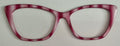 Wanda Topper; pink and burgundy stripe