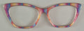Wanda Topper; pastel stripes