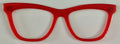 Harper Topper, red shimmer, RESINED