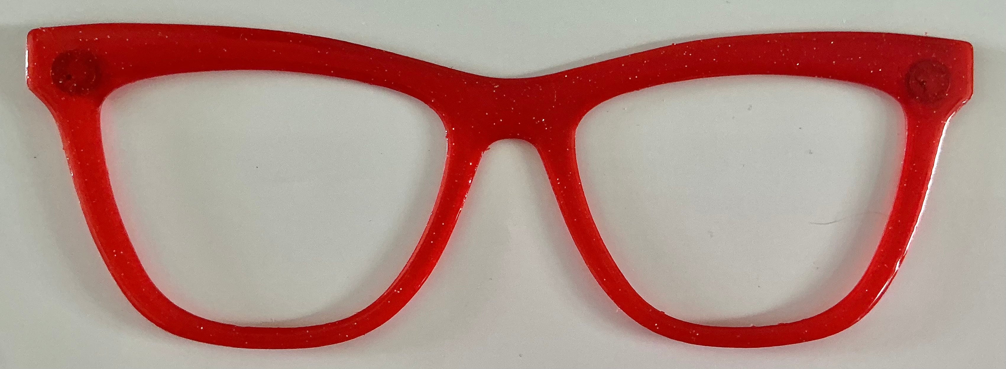 Harper Topper, red shimmer, RESINED