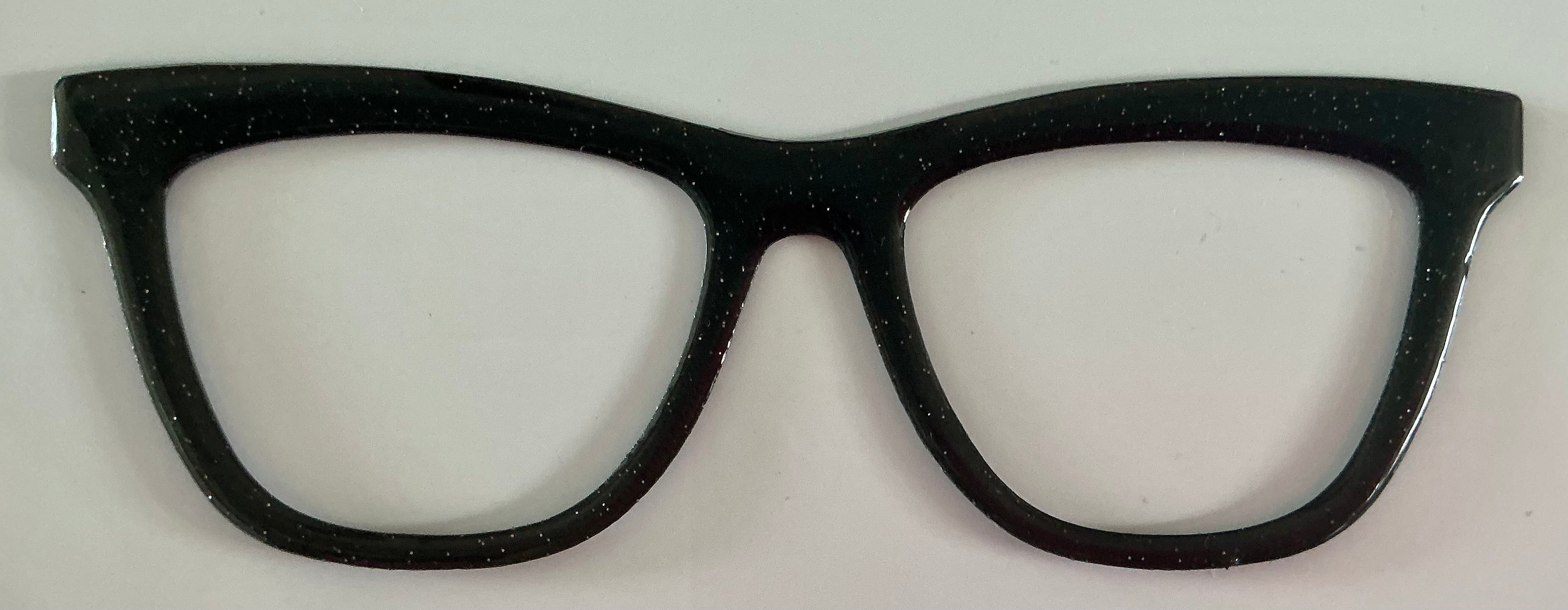 Harper Topper, black shimmer, RESINED