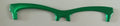 Harper Brow Topper, green, RESINED