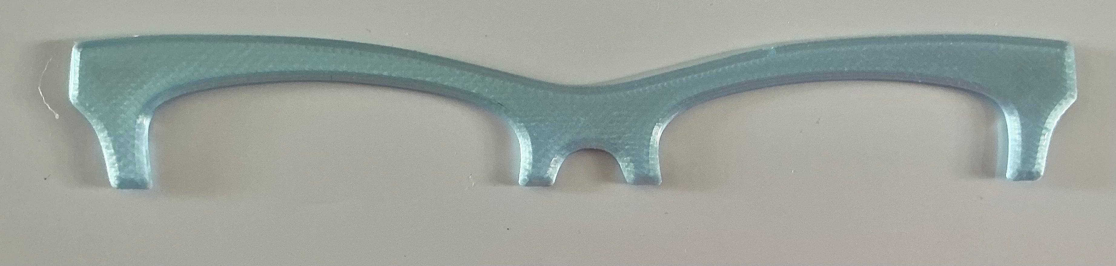 Harper Brow Topper, pale blue, RESINED